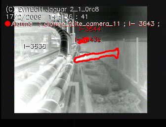 Alarme_fuite Evitech - Vidéo surveillance intelligente - Jaguar
